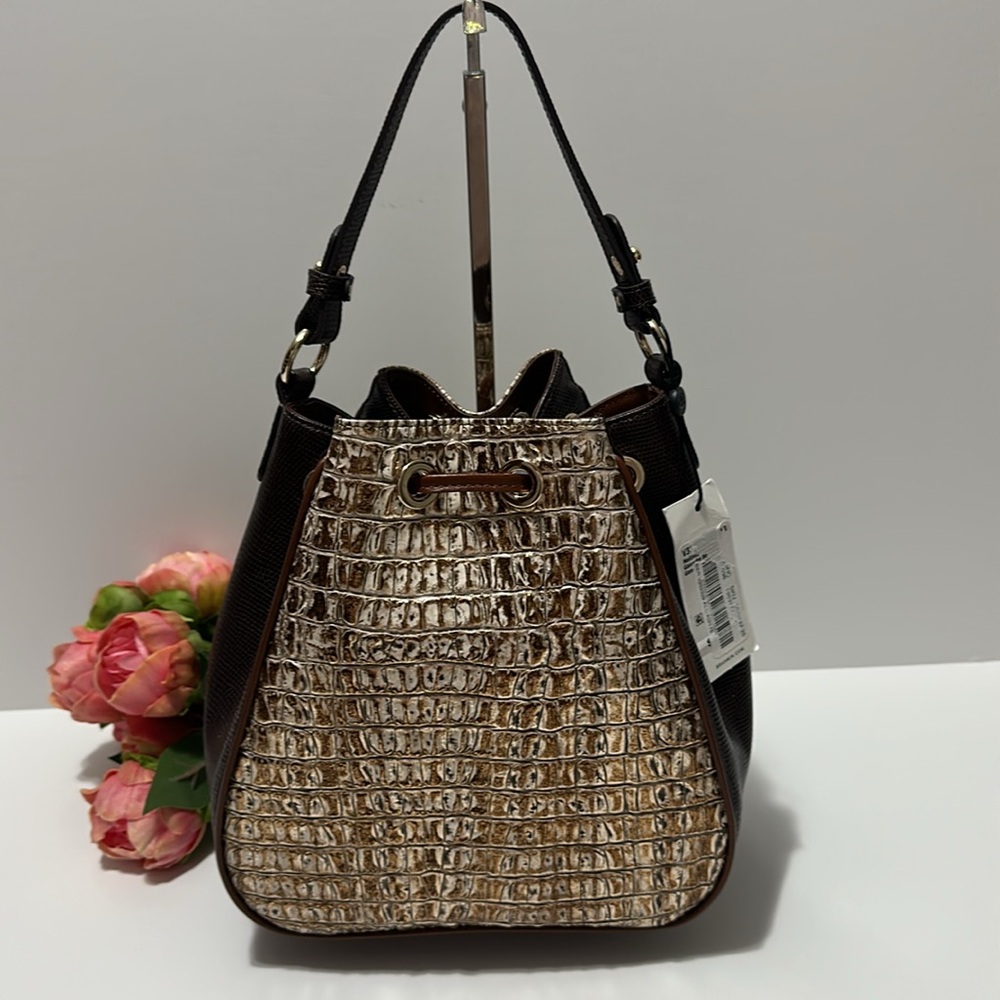 Brahmin Melinda Ganache and ady wallet Berryline - Picture 7 of 17